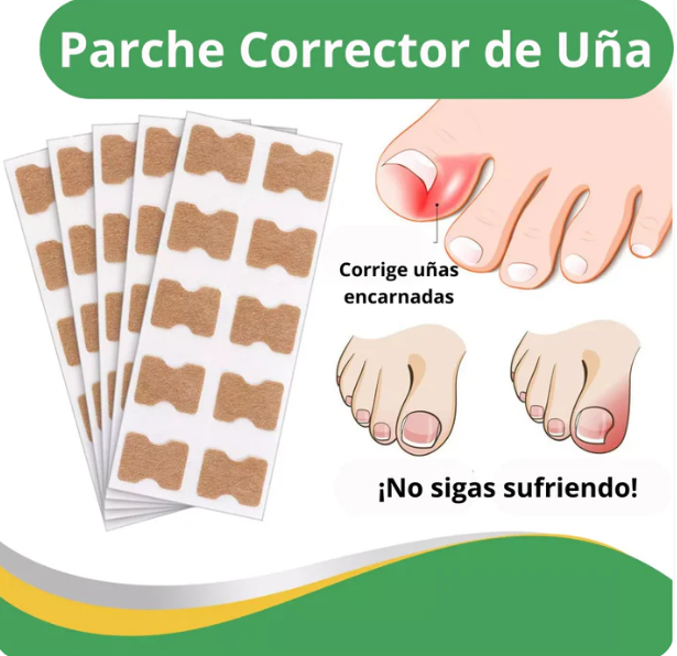 PediFix™ Parches corrector para uñas encarnadas (50 unidades)