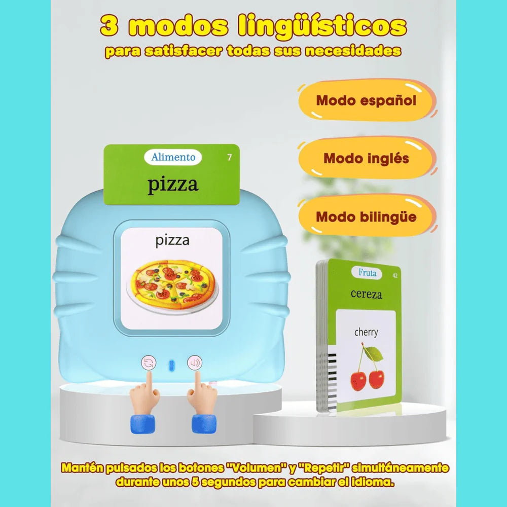 Mantasori™ Lector de Tarjetas Bilingües