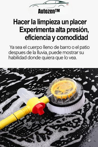 Autozen™ – Cepillo Profesional 360° para Lavado de Autos