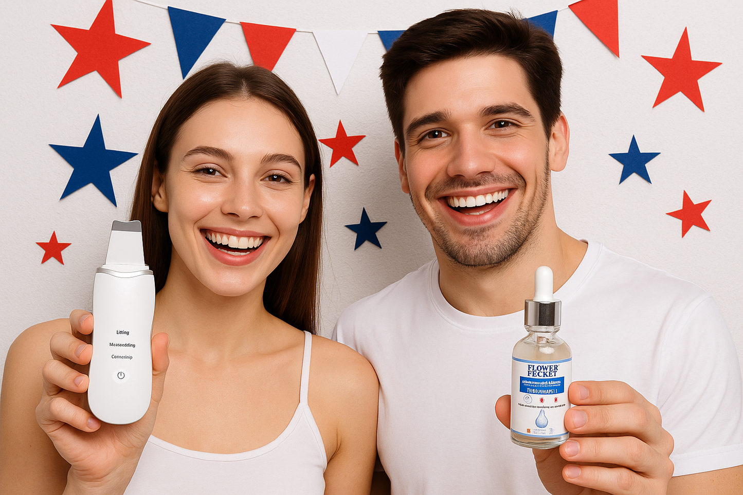 GlowSonic™ Espátula Facial Ultrasónica + Serum Hialuronico
