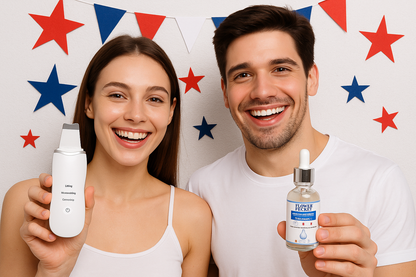 GlowSonic™ Espátula Facial Ultrasónica + Serum Hialuronico