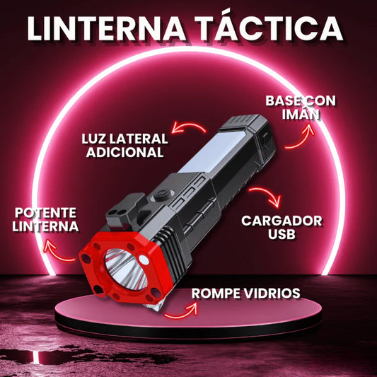 SafeLight™ Linterna Multifuncional 4 En 1
