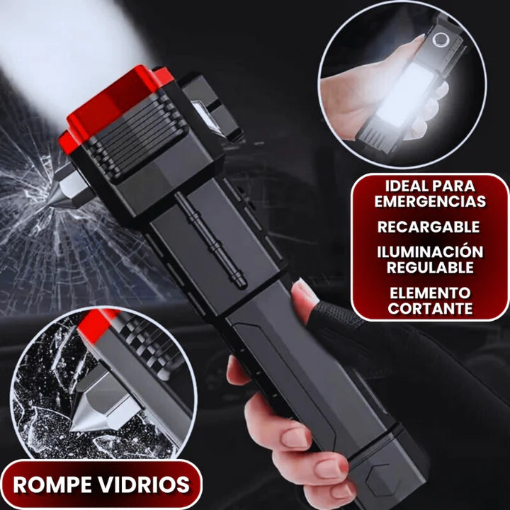SafeLight™ Linterna Multifuncional 4 En 1
