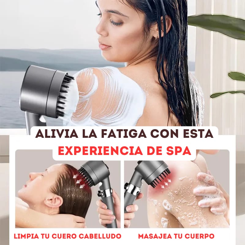 Relaxa™ 🔥 Cabezal Ducha Masajeadora Spa + Filtro