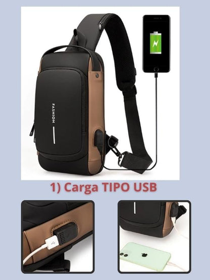 IronLock™- Bolso Mochila Antirobo