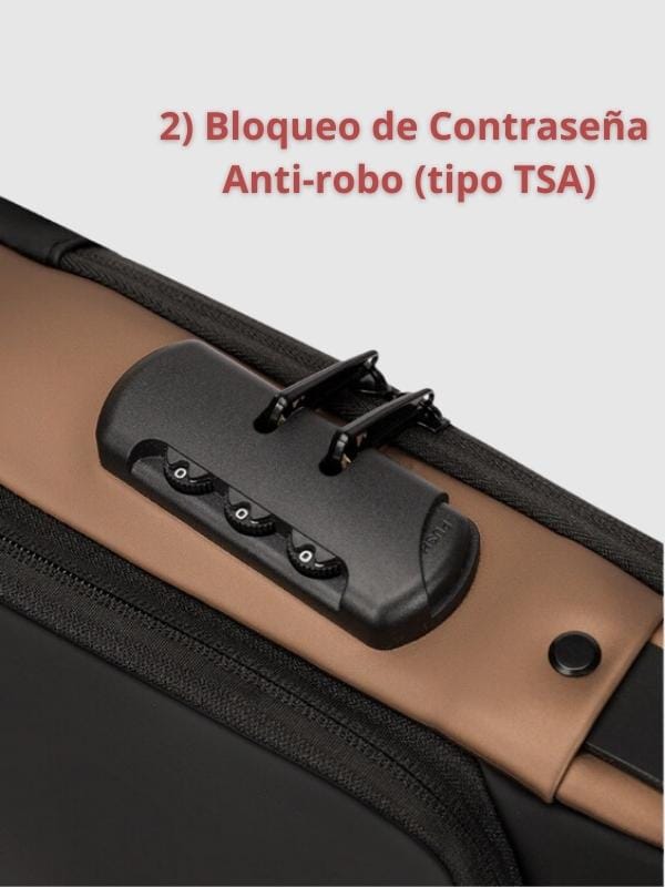 IronLock™- Bolso Mochila Antirobo