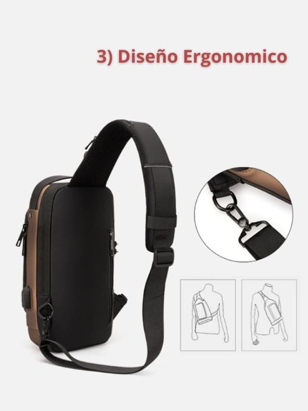 IronLock™- Bolso Mochila Antirobo