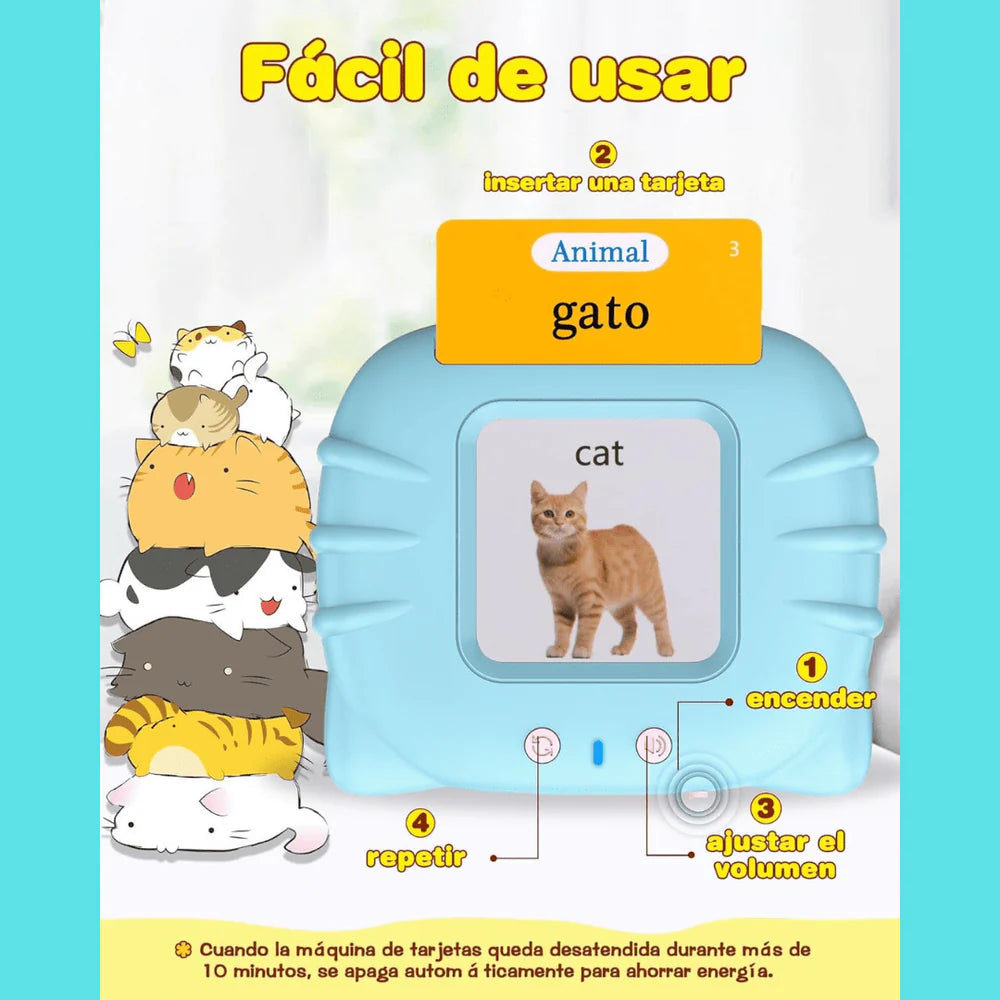 Mantasori™ Lector de Tarjetas Bilingües