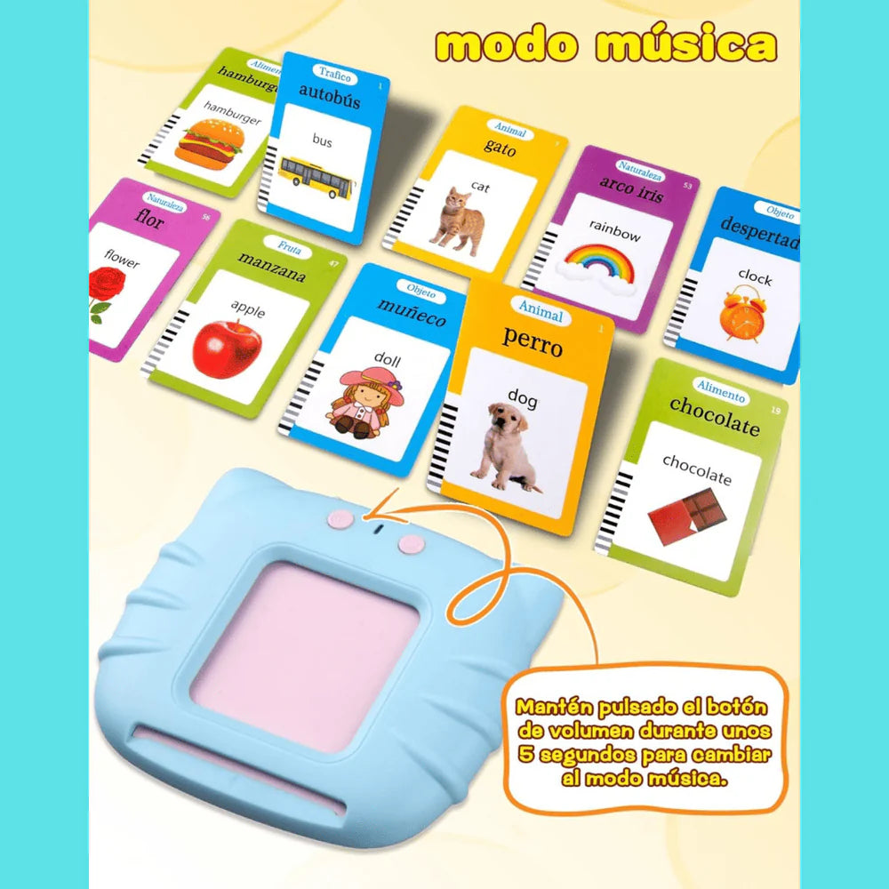 Mantasori™ Lector de Tarjetas Bilingües